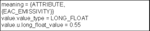 Property Description, Example 1